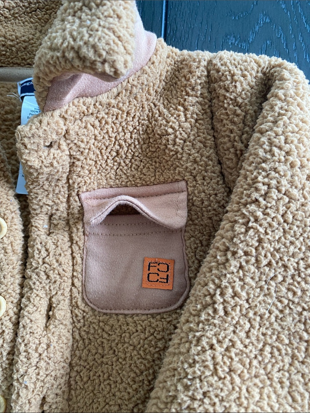 Baby Button-Up Jacket - Picture 4 of 6